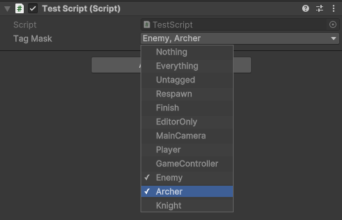 Generate Accessible Tags Context Menu